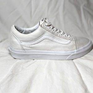 White old skool vans